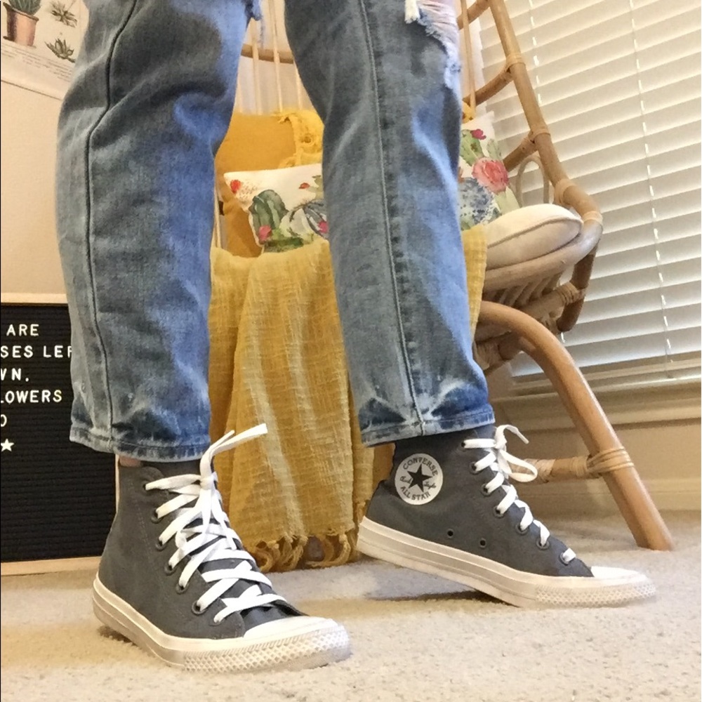 Converse Gray Hightops